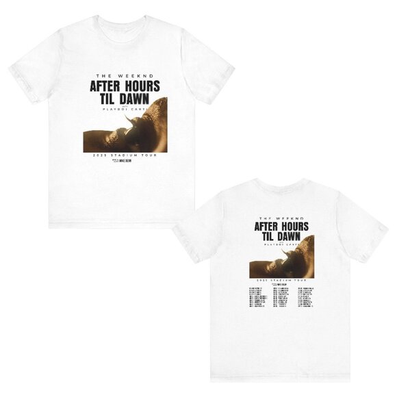 Weeknds After Hours Til Dawn Tour 2025 Shirt 170 - Picture 1 of 6